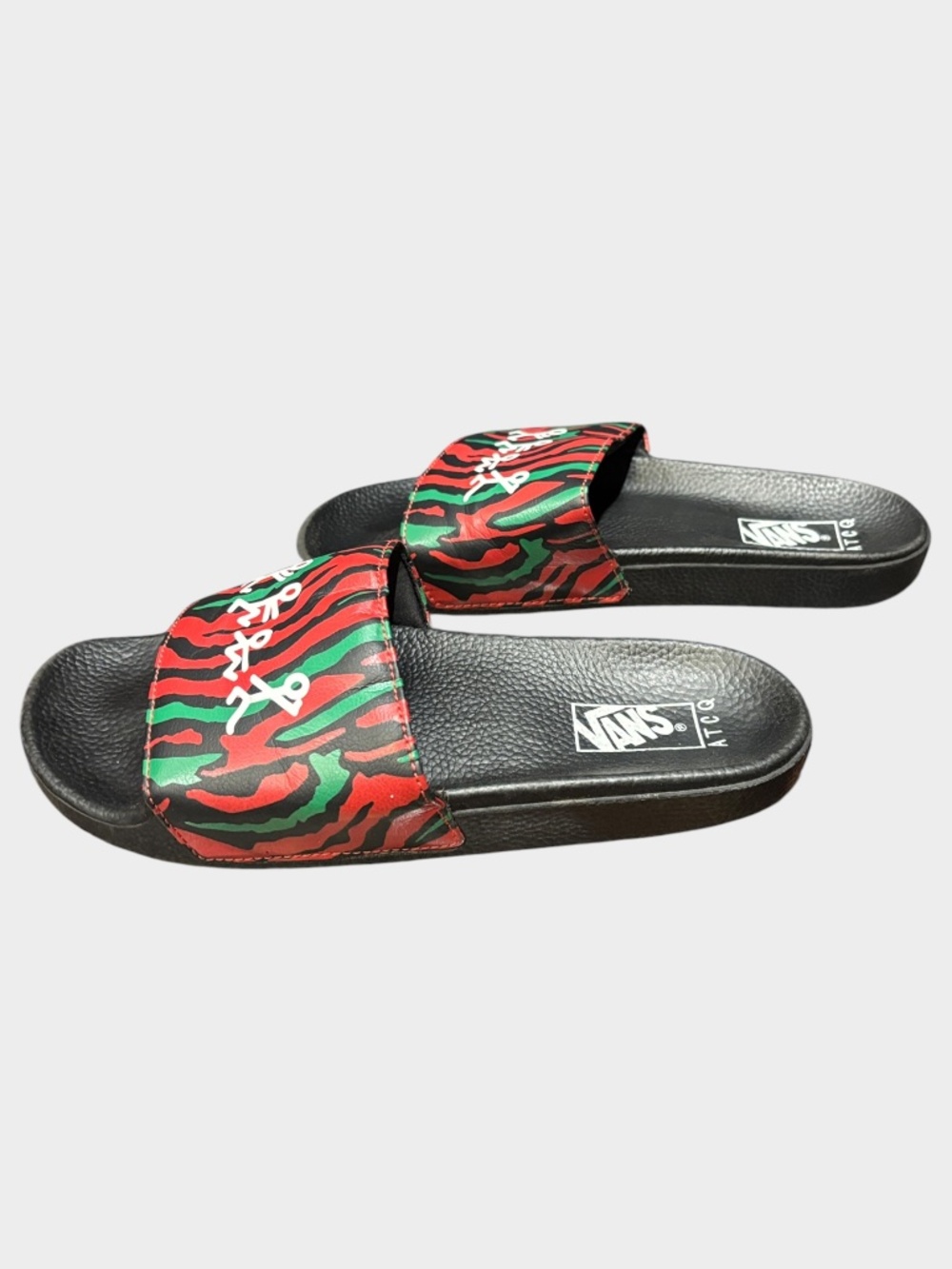 2018 Vans X A Tribe Called Quest Slides ATCQ size 10